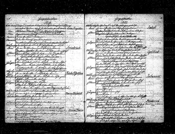 Jakob, b. 1 Dec 1849, bapt. 4 Jan 1850